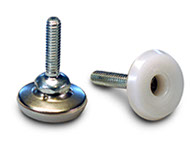Swivel Emperor Adjustable Glides with Decorative Shell Swivel Emperor Adjustable Glides with Decorative Shell